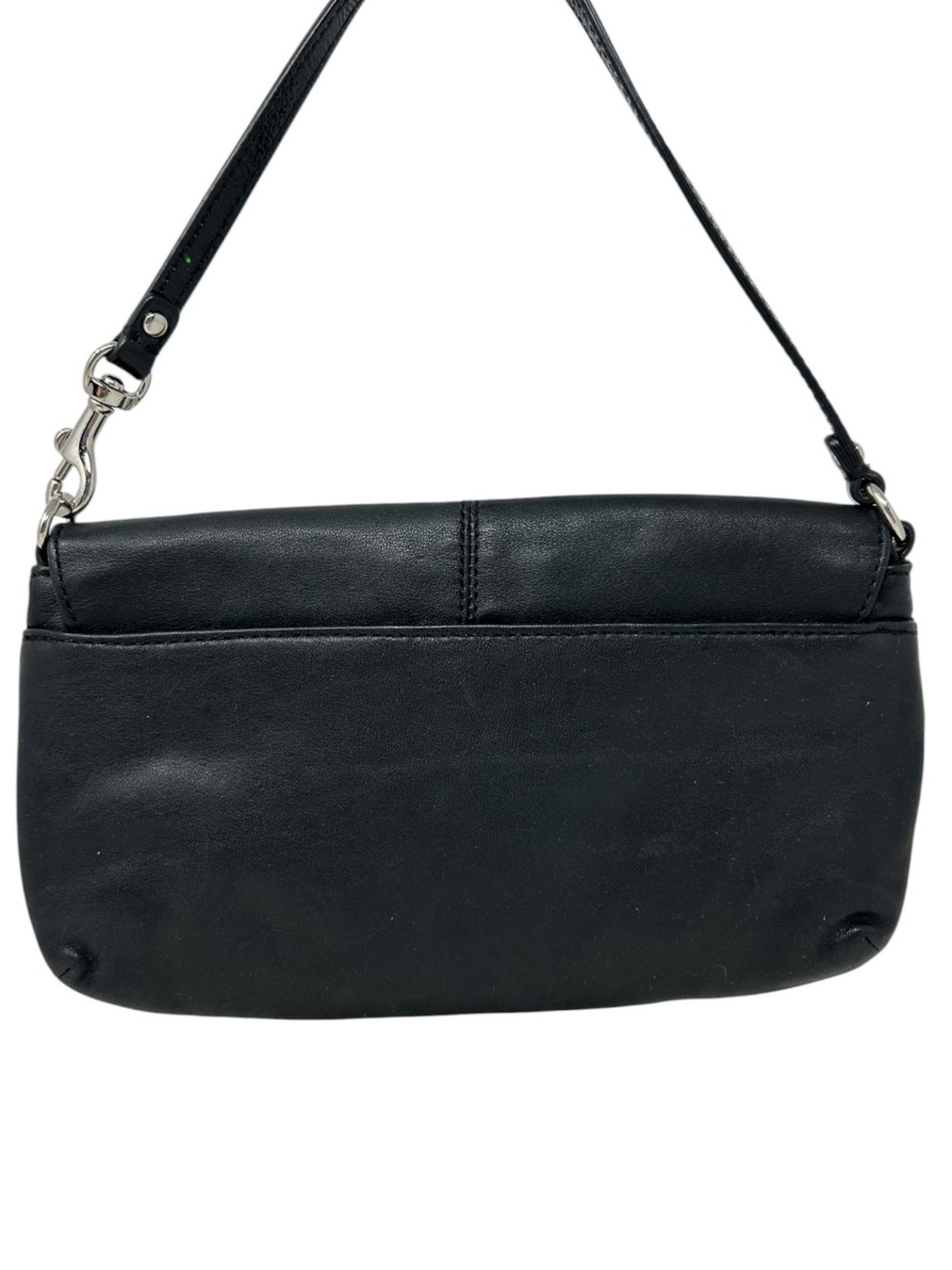 Coach Ashley Pleated Leather Mini Bag/Wristlet - Picture 6 of 11
